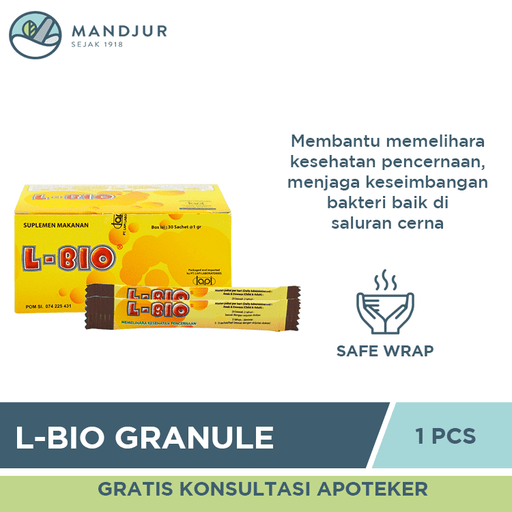 L-Bio Granule Sachet - Apotek Mandjur