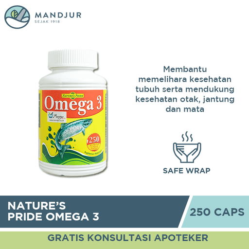 Nature's Pride Omega 3 - Apotek Mandjur
