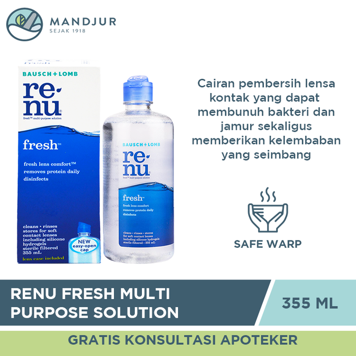 Renu Fresh Multi Purpose Solution 335 mL - Apotek Mandjur