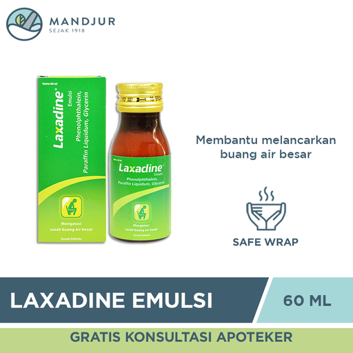 Laxadine Emulsi 60 mL - Apotek Mandjur