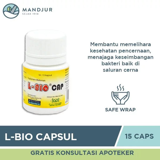 L-Bio 15 Kapsul - Apotek Mandjur