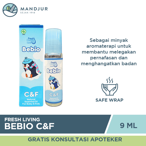 Fresh Living Bebio C&F 9 mL - Apotek Mandjur