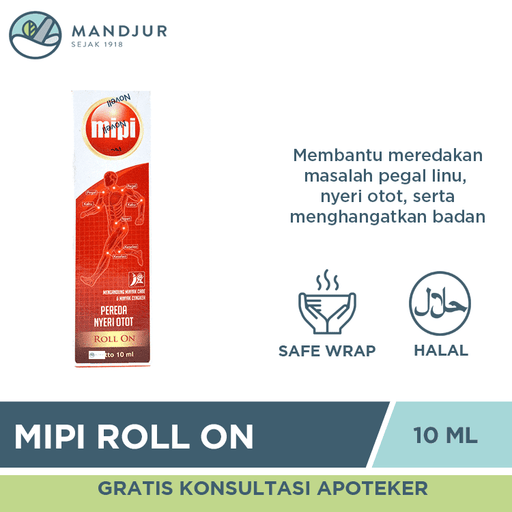 MIPI Roll On 10 mL - Apotek Mandjur