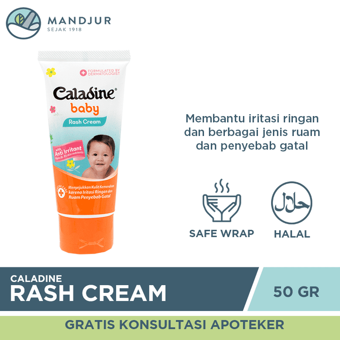 Caladine Baby Rash Cream 50 Gr - Apotek Mandjur