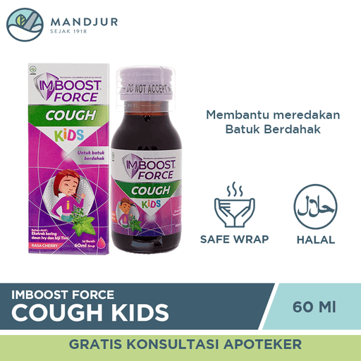 Imboost Force Cough Kids 60 ML - Apotek Mandjur