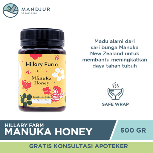 Manuka Honey Hillary Farm - Apotek Mandjur