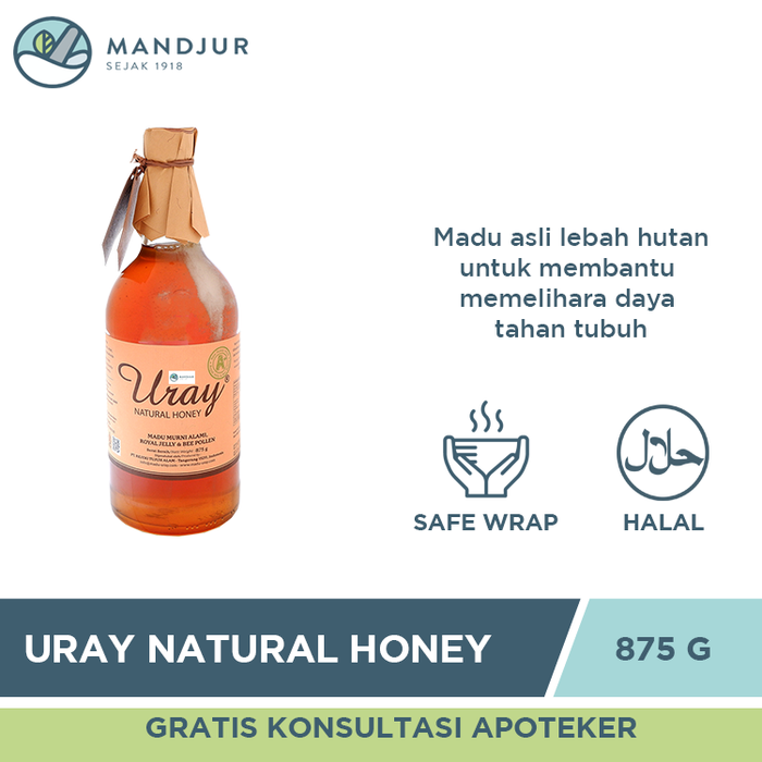 Uray Natural Honey 875 Gram