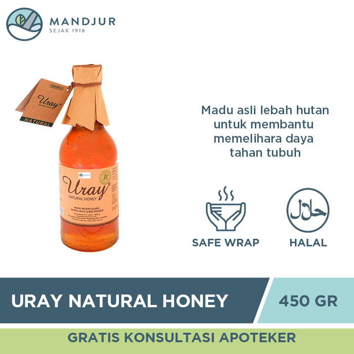 Uray Natural Honey 450 Gram