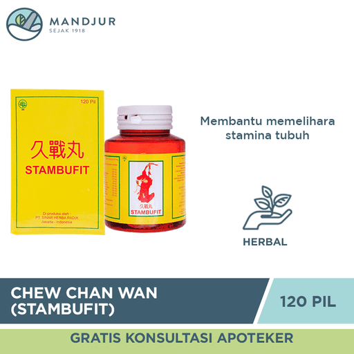 Chew Chan Wan (Stambufit) - Apotek Mandjur