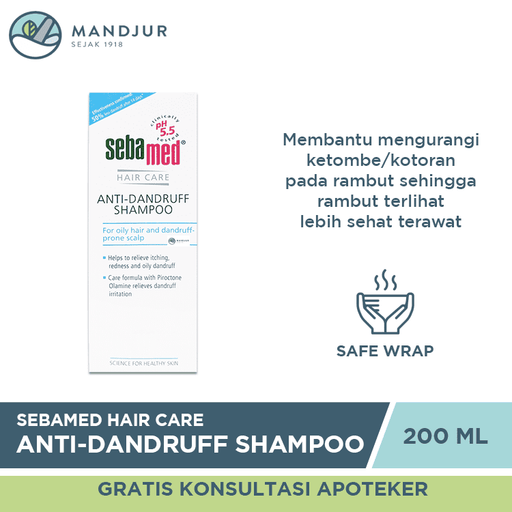 Sebamed Hair Care Anti Dandruff Shampoo 200 ML - Apotek Mandjur
