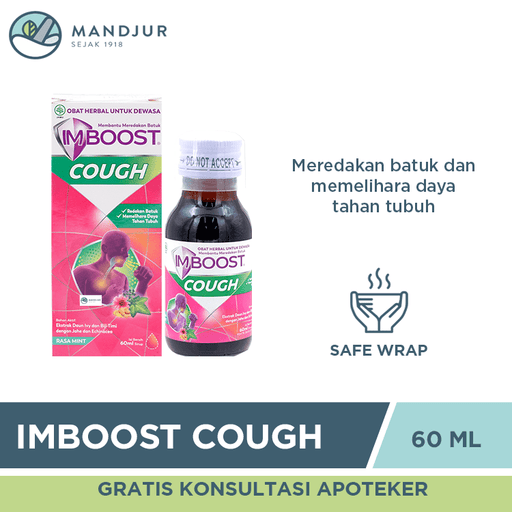 Imboost Cough Sirup 60 mL - Apotek Mandjur