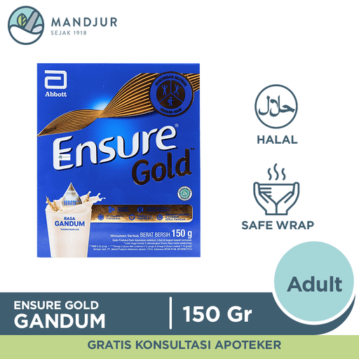 Ensure Gold Gandum 150 Gram - Apotek Mandjur