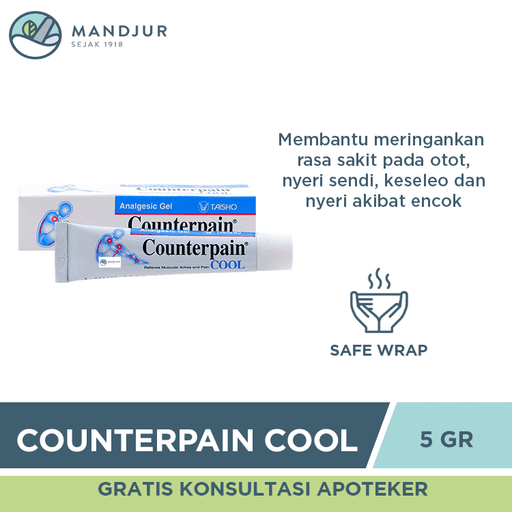 Counterpain Cool 5 gr - Apotek Mandjur