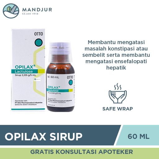 Opilax Sirup 60 mL - Apotek Mandjur