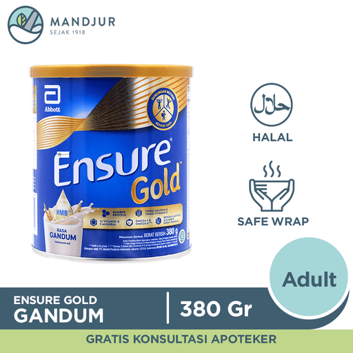 Ensure Gold Gandum 380 Gram - Apotek Mandjur