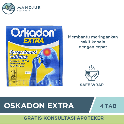 Oskadon Extra 4 Tablet - Apotek Mandjur
