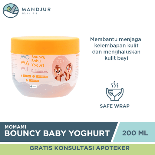 Momami Bouncy Baby Yoghurt 200 mL - Apotek Mandjur