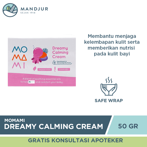 Momami Dreamy Calming Cream 50 Gr - Apotek Mandjur