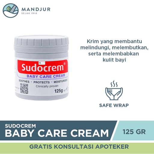 Sudocrem Baby Care Cream 125 Gr - Apotek Mandjur