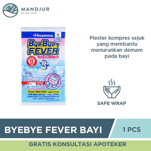 ByeBye Fever Bayi 1 Lembar - Apotek Mandjur