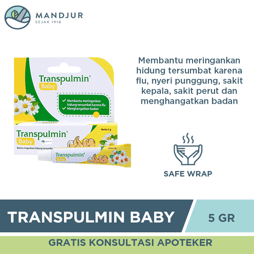 Transpulmin Baby Balsam 5 g - Apotek Mandjur