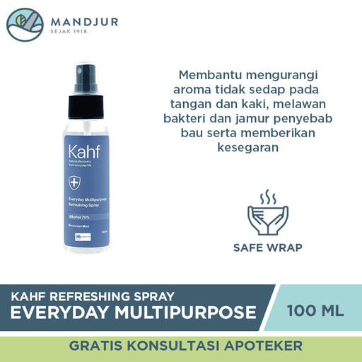 Kahf Everyday Multipurpose Refreshing Spray 100 mL - Apotek Mandjur