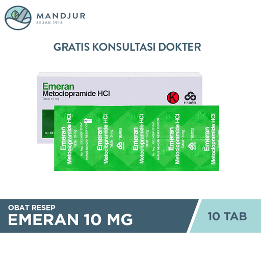 Emeran 10 mg 10 Tablet - Apotek Mandjur