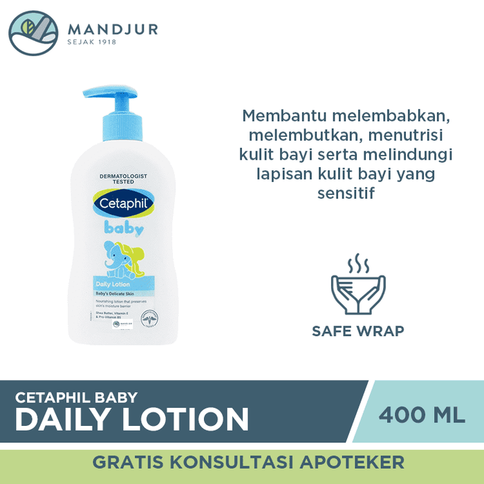Cetaphil Baby Daily Lotion 400 mL — Apotek Mandjur