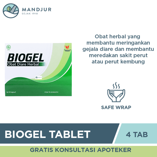 Biogel 4 Tablet - Apotek Mandjur