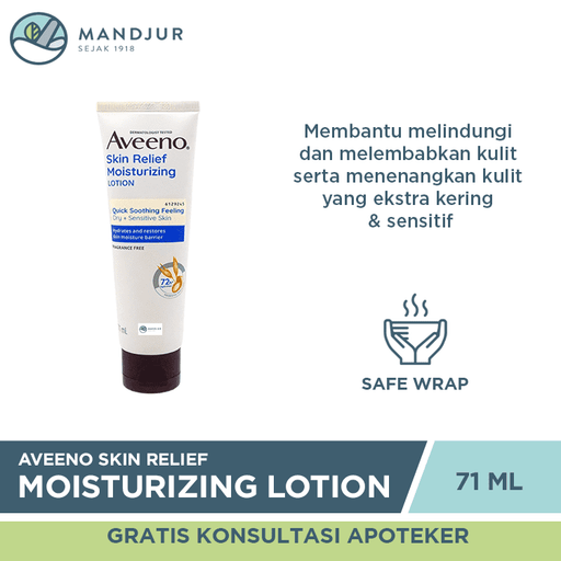 Aveeno Skin Relief Moisturizing Lotion 71 mL - Apotek Mandjur