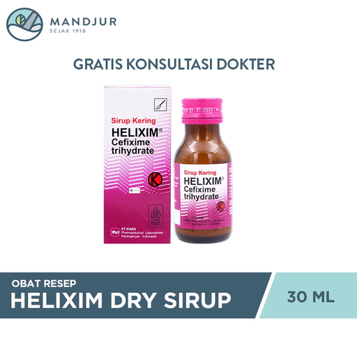 Helixim Dry Sirup 30 ml - Apotek Mandjur