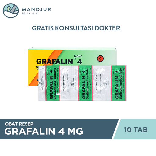 Grafalin 4 mg 10 Tablet - Apotek Mandjur