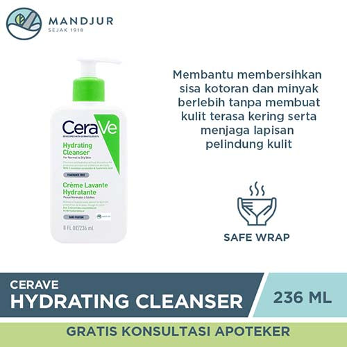 Cerave Hydrating Cleanser 236 ml - Apotek Mandjur