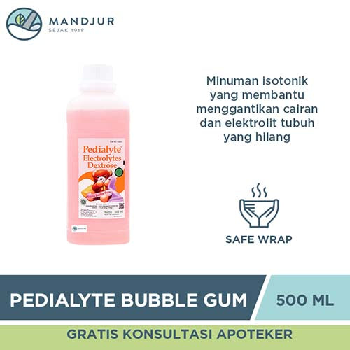 Pedialyte Bubble Gum 500 mL