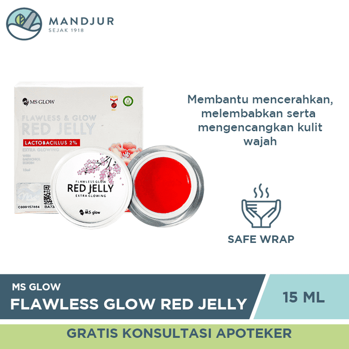 Ms Glow Flawless Glow Red Jelly 15 ML