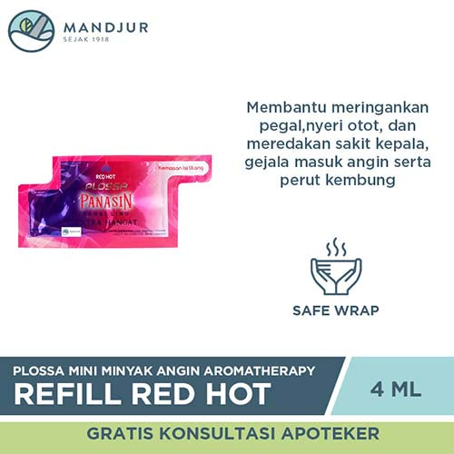 Plossa Mini Refill Red Hot 4 mL