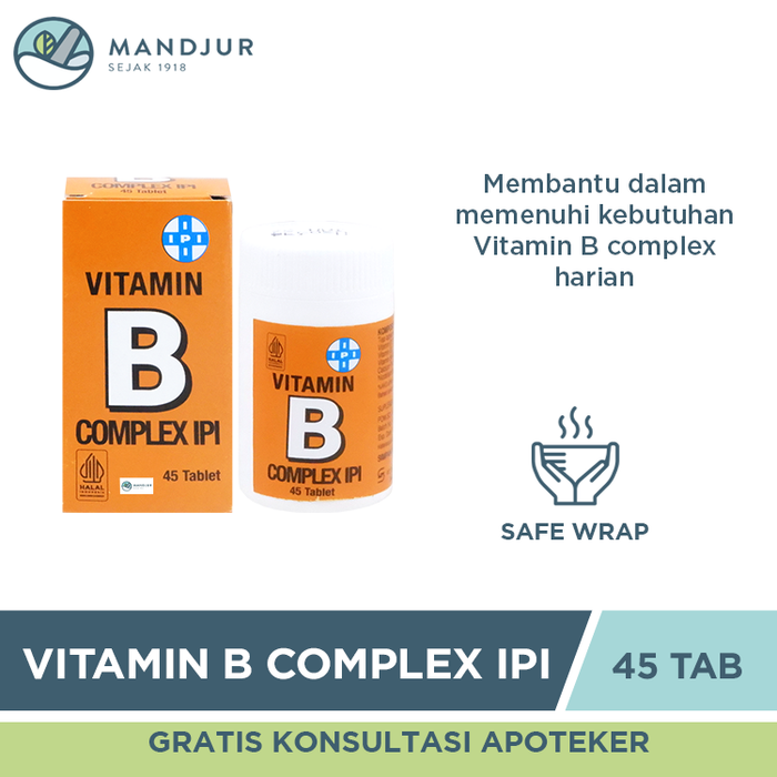 IPI Vitamin B Complex 45 Tablet