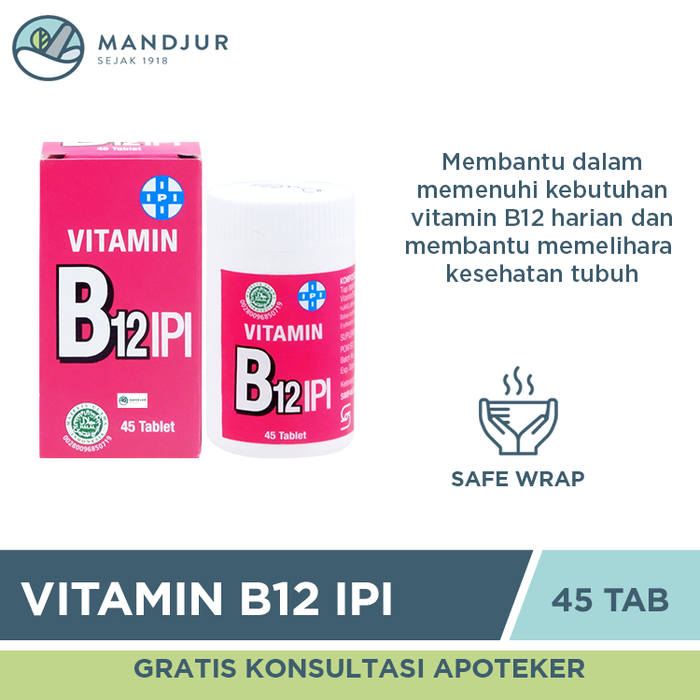 IPI Vitamin B12 45 Tablet