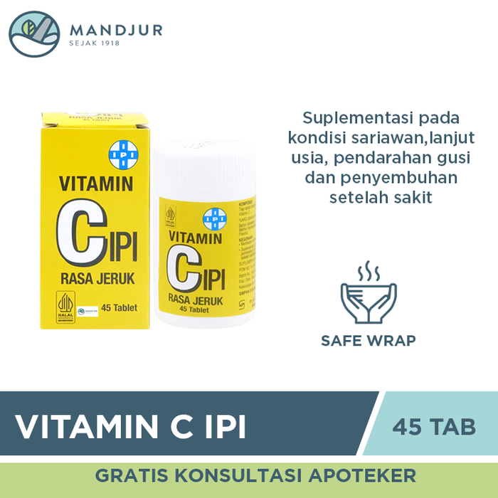 IPI Vitamin C 45 Tablet