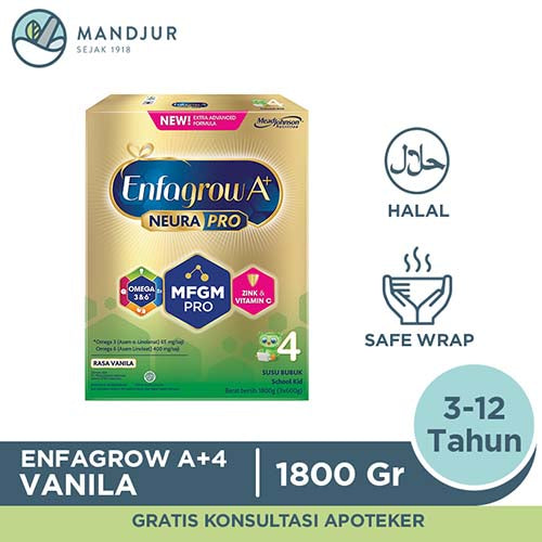 Enfagrow A+4 Vanila 1800 gram