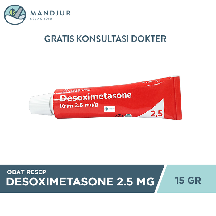 Desoximetasone 0.25 % Cream 15 gr