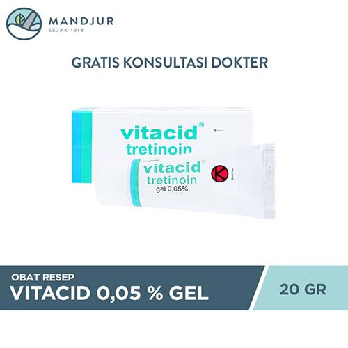 Vitacid 0.05% Gel 20 g