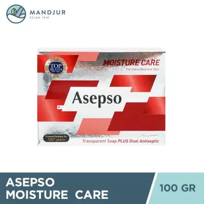 Asepso Moisture Care Transparent Soap 100 Gram