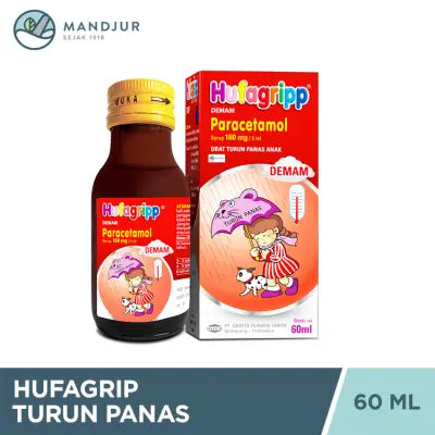 Hufagrip Merah Obat Turun Panas Anak 60 ML