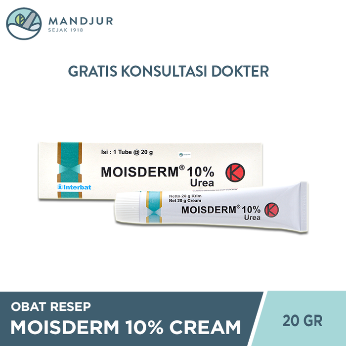 Moisderm 10% Cream 20 G