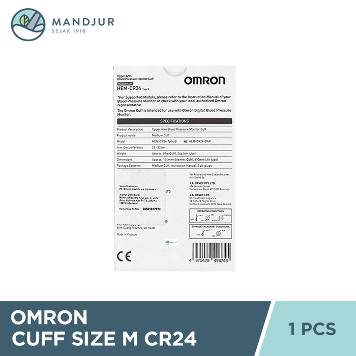 Omron Cuff size M CR24