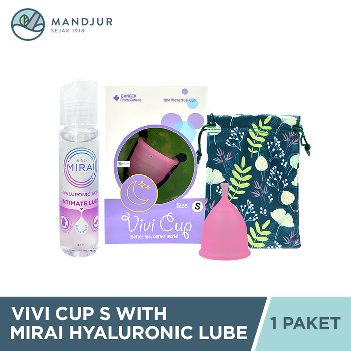 Vivi Cup S With Mirai Hyaluronic Lube