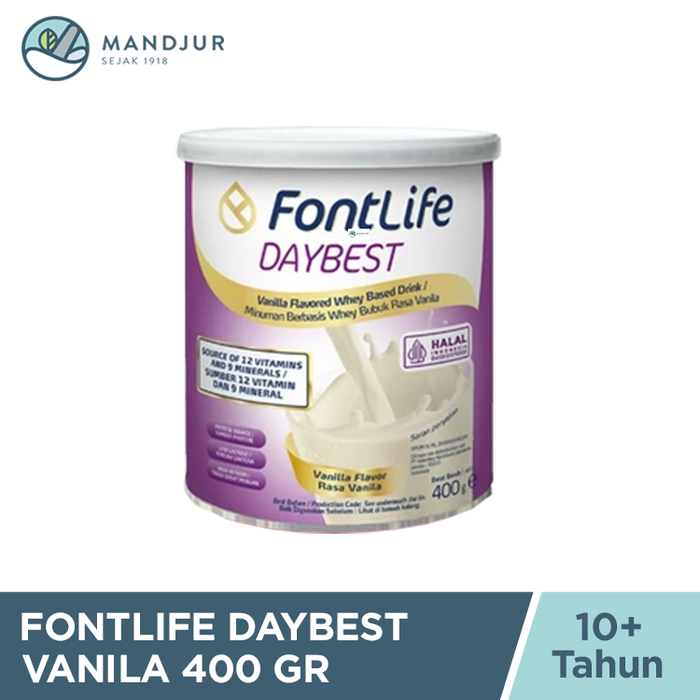 FontLife Daybest Rasa Vanila 400 Gr