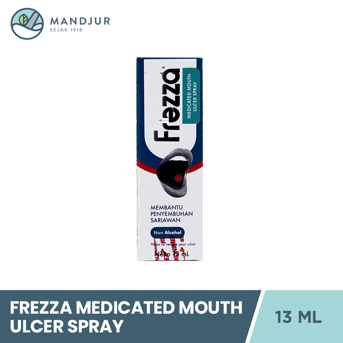 Frezza Medicated Mouth Ulcer Spray 13 mL