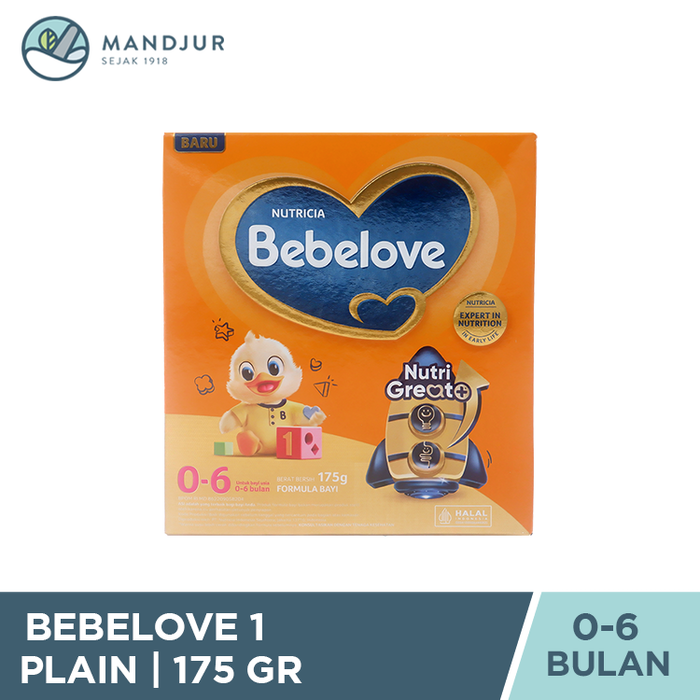 Bebelove 1 (0 - 6 Bulan) Formula Bayi Bubuk 175 Gram